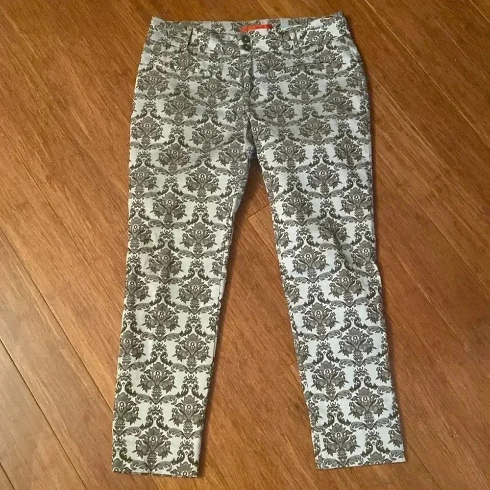 Anthropologie - Cartonnier Charlie ankle patterned pants - size 4